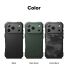 Защитный чехол Ringke Rugged Gear Magnetic для iPhone 17 Pro (8800328811331) - Dark Green (422701DG). Фото 10 из 11