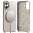 Защитный чехол Ringke Silicone Magnetic для iPhone 17 (8800328811812) - Stone (389317S)