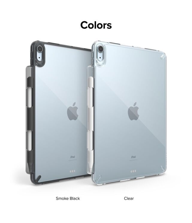 Защитный чехол Ringke T Fusion для iPad Air 11 M4/M3/M2 (2026/2025/2024) / Air 4 / 5 10.9 (2020/2022) 8809758106994 - Clear (359221C) Защитный чехол Ringke T Fusion для iPad Air 11 M4/M3/M2 (2026/2025/2024) / Air 4 / 5 10.9 (2020/2022) 8809758106994 - Clear: фото 11 из 11