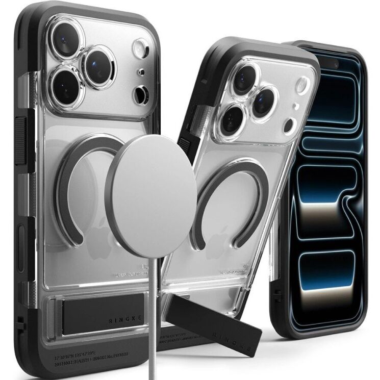 Защитный чехол Ringke UX Magnetic для iPhone 18 Pro (8800380463387) - Clear: фото 2 из 21