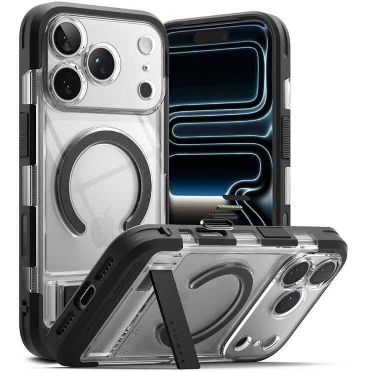 Защитный чехол Ringke UX Magnetic для iPhone 18 Pro (8800380463387) - Clear: фото 1 из 21
