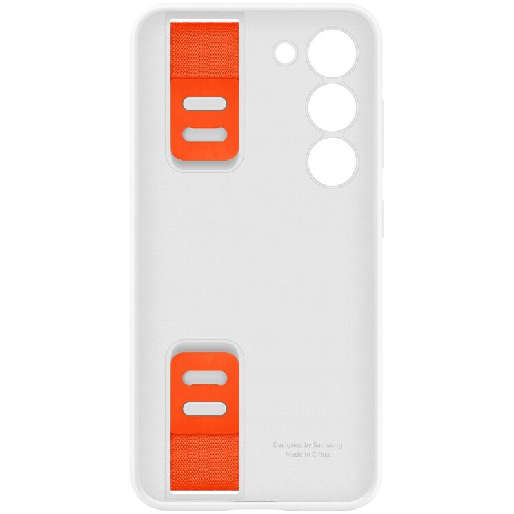 Захисний чохол Silicone Grip Case для Samsung Galaxy S23 (S911) EF-GS911TWEGRU - White: фото 3 з 3