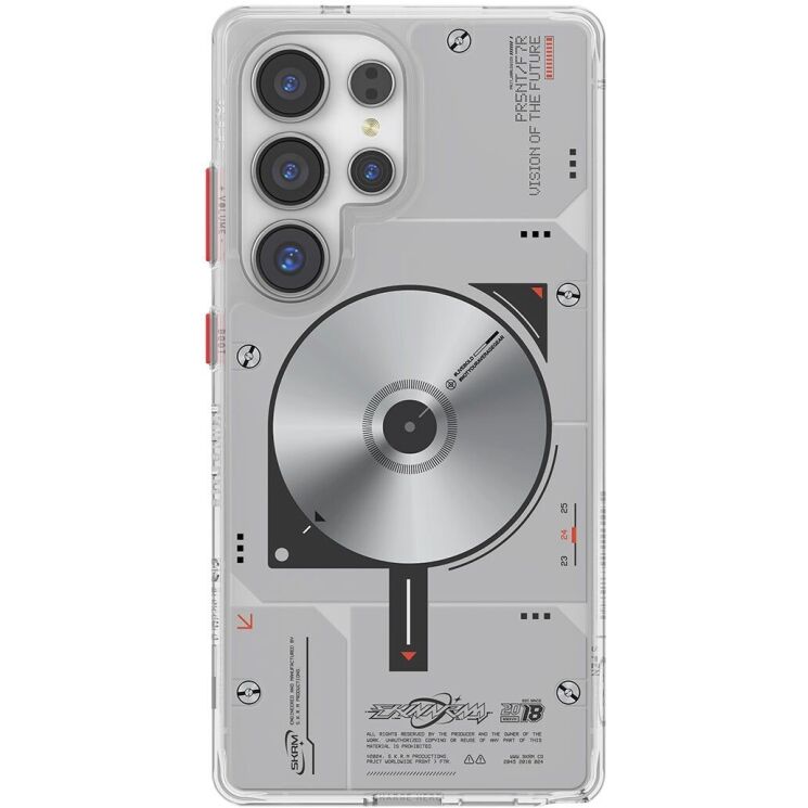 Защитный чехол SKINARMA NOVA Mag-Charge для Samsung Galaxy S25 Ultra (S938) - Clear: фото 1 из 3