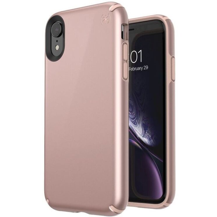 Защитный чехол Speck Presidio Metallic для Apple iPhone XR - Rose Gold: фото 1 из 4