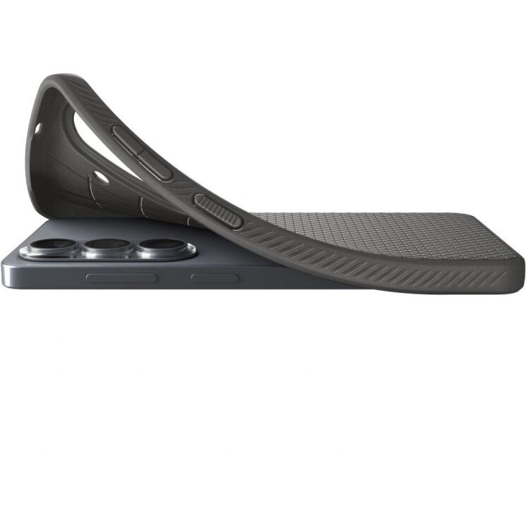 Захисний чохол Spigen Liquid Air для Samsung Galaxy S26 (S942) ACS11217 - Marble Grey: фото 3 з 11