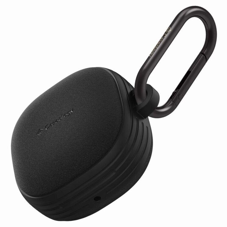Захисний чохол Spigen (SGP) Caseology Vault для Samsung Galaxy Buds Live / Buds Pro / Buds 2 / Buds 2 Pro / Buds FE - Matte Black: фото 2 з 21