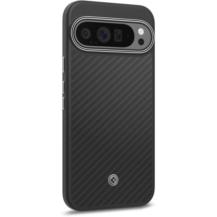 Защитный чехол Spigen (SGP) Enzo Aramid для Google Pixel 9 Pro XL - Black: фото 3 из 17