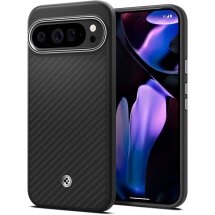 Защитный чехол Spigen (SGP) Enzo Aramid для Google Pixel 9 Pro XL - Black: фото 1 из 17