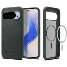 Захисний чохол Spigen (SGP) Liquid Air (MagFit) для Google Pixel 10 / 10 Pro (ACS09696) - Abyss Green: фото 1 з 14