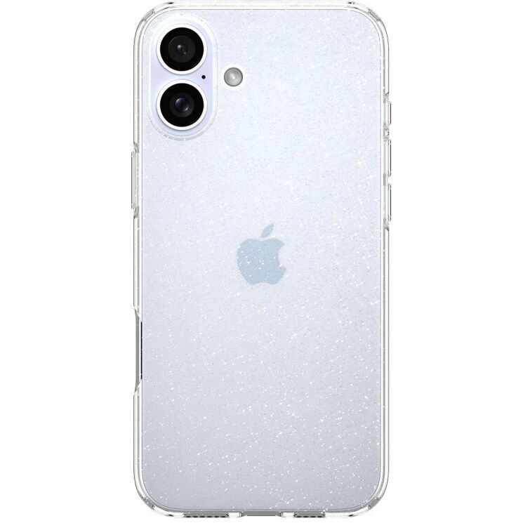 Защитный чехол Spigen (SGP) Liquid Crystal Glitter для Apple iPhone 16 - Crystal Quartz: фото 2 из 14