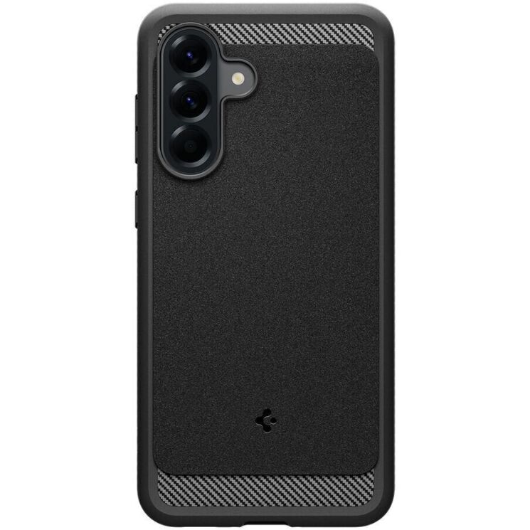 Захисний чохол Spigen (SGP) Rugged Armor для Samsung Galaxy A56 (A566) ACS09225 - Matte Black: фото 2 з 12