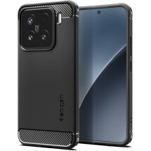 Защитный чехол Spigen (SGP) Rugged Armor для Xiaomi 15 (ACS08859) - Matte Black: фото 1 из 16