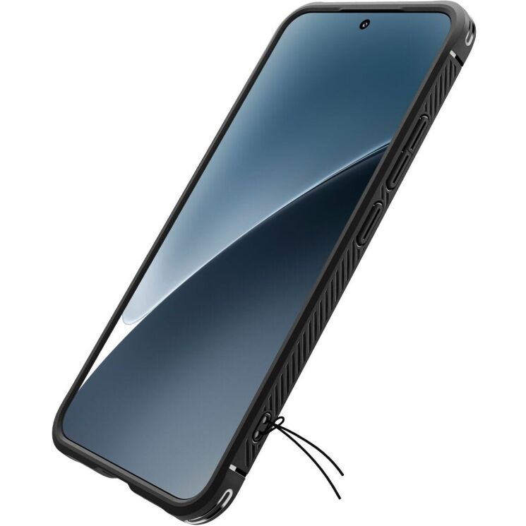 Захисний чохол Spigen (SGP) Rugged Armor для Xiaomi 15 (ACS08859) - Matte Black: фото 7 з 16