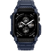 Защитный чехол Spigen (SGP) Rugged Armor Pro (FW) для Apple Watch 10 46 mm (ACS08606) - Navy Blue: фото 1 из 11