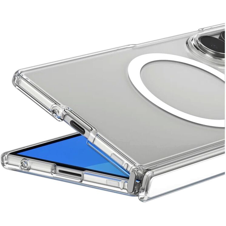 Защитный чехол Spigen Ultra Hybrid Pro (MagFit) FF для Samsung Galaxy Fold 8 Ultra (ACS11506) - Clear White (424092W) Защитный чехол Spigen Ultra Hybrid Pro (MagFit) FF для Samsung Galaxy Fold 8 Ultra (ACS11506) - Clear White: фото 4 из 13