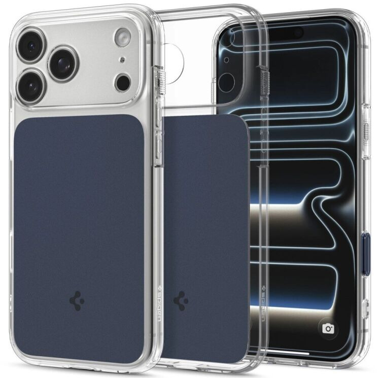 Защитный чехол Spigen Ultra Hybrid T MagFit для iPhone 18 Pro Max (ACS12135) - Matte Blue (440307L) Защитный чехол Spigen Ultra Hybrid T MagFit для iPhone 18 Pro Max (ACS12135) - Matte Blue: фото 1 из 14