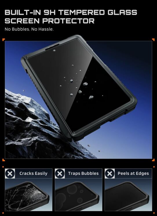Защитный чехол Supcase UB Grip MagSafe (FF) для Samsung Galaxy Fold 8 (843439162303) - Black: фото 12 из 12