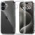 Защитный чехол Tech-Protect FlexAir Hybrid для Apple iPhone 16 - Clear: фото 1 из 5
