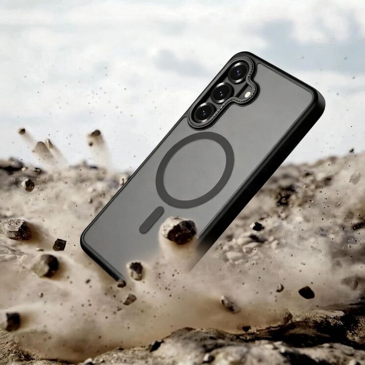 Защитный чехол Tech-Protect MagCam MagSafe для Samsung Galaxy S26 (S942) - Matte Black: фото 6 из 10