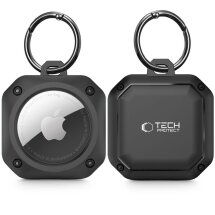Защитный чехол Tech-Protect Rough Pro для Apple AirTags / AirTags 2 - Black: фото 1 из 6