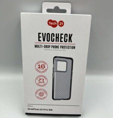 Защитный чехол Tech21 Evo Check для OnePlus 10 Pro - Black: фото 2 из 2