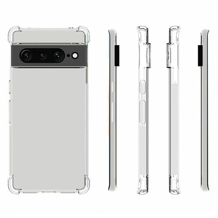 Защитный чехол UniCase AirBag для Google Pixel 7 Pro - Transparent: фото 5 из 5