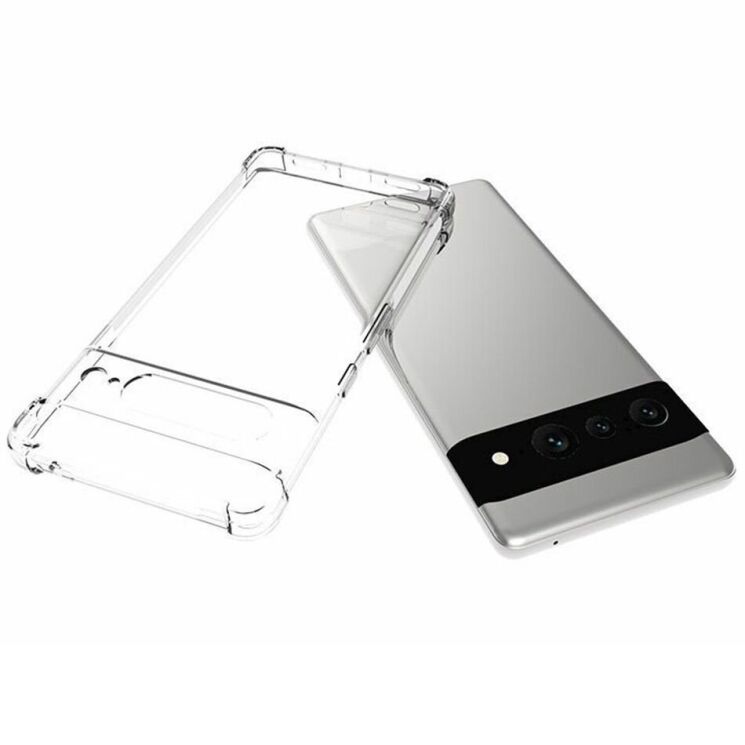 Защитный чехол UniCase AirBag для Google Pixel 7 Pro - Transparent: фото 4 из 5