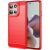 Захисний чохол UniCase Carbon для Motorola Moto G56 - Red: фото 1 з 8