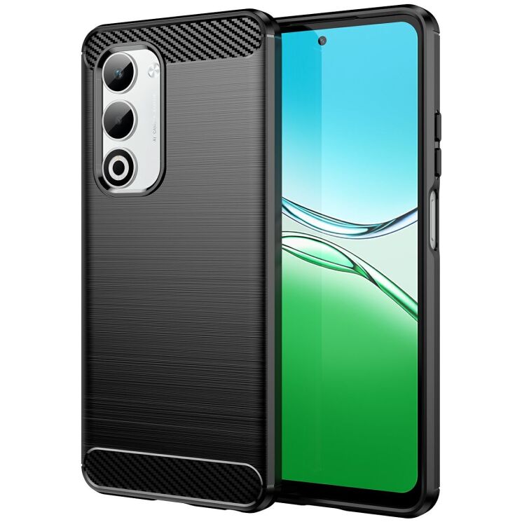 Защитный чехол UniCase Carbon для OPPO A5 - Black: фото 1 из 8