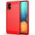 Защитный чехол UniCase Carbon для Samsung Galaxy A71 (A715) - Red: фото 1 из 8