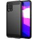 Силиконовый (TPU) чехол UniCase Carbon для Xiaomi Mi 10 Lite - Black (226442B). Фото 1 из 9