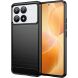 Защитный чехол UniCase Carbon для Xiaomi Poco F6 Pro - Black (354935B). Фото 1 из 8