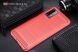 Защитный чехол UniCase Carbon для Xiaomi Redmi 9T - Red (281508R). Фото 2 из 10