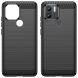 Защитный чехол UniCase Carbon для Xiaomi Redmi A1+ / A2+ - Black (326413B). Фото 2 из 8