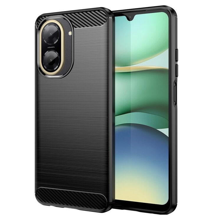 Захисний чохол UniCase Carbon для Xiaomi Redmi A5 (European Version) - Black: фото 1 з 8