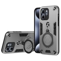Защитный чехол UniCase Cosmic Armor для Infinix Hot 50i - Silver: фото 1 из 8