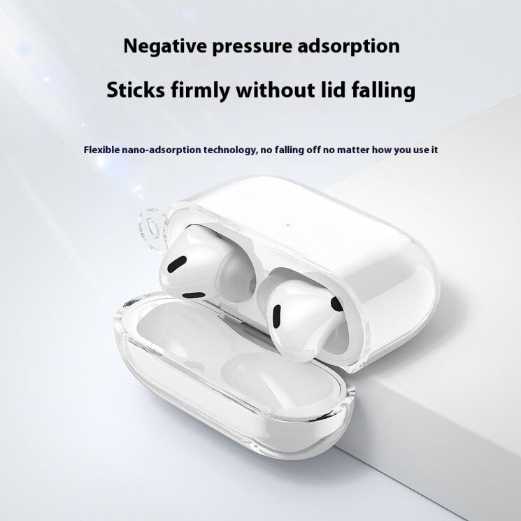 Защитный чехол UniCase Crystal Cover (FH) для AirPods Pro 3 - Transparent (390117T) Защитный чехол UniCase Crystal Cover (FH) для AirPods Pro 3 - Transparent: фото 4 из 9