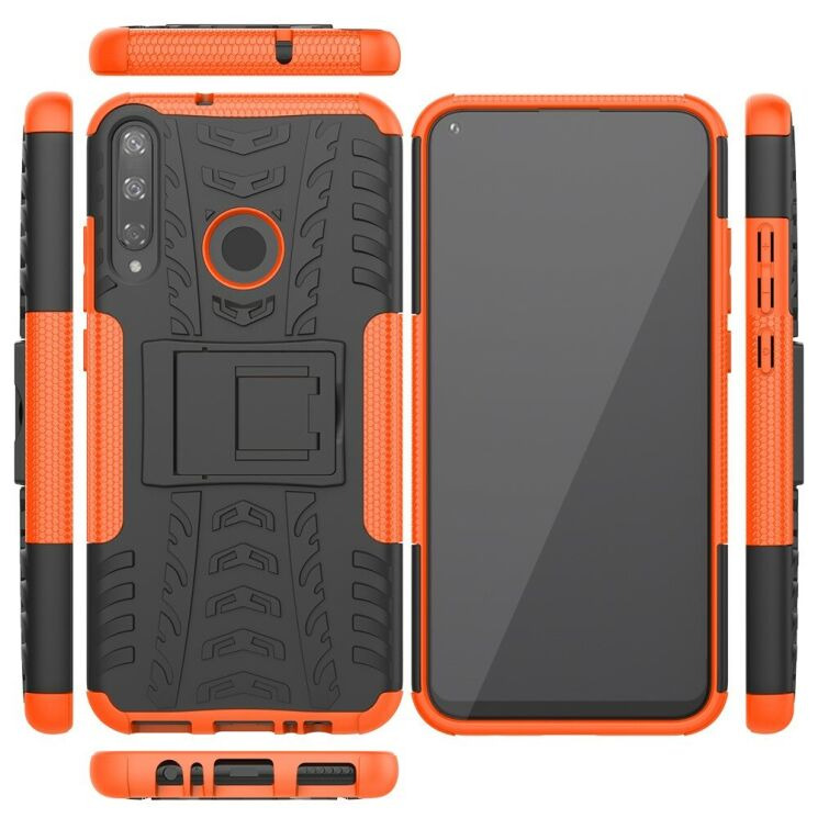 Протиударний чохол UniCase Hybrid X для Huawei P40 Lite E - Orange (226815O) Протиударний чохол UniCase Hybrid X для Huawei P40 Lite E - Orange: фото 3 з 14