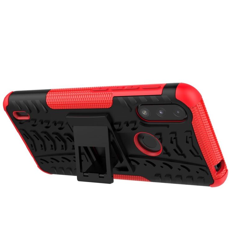 Защитный чехол UniCase Hybrid X для Motorola Moto E7 Power / Moto E7i - Red: фото 6 из 12