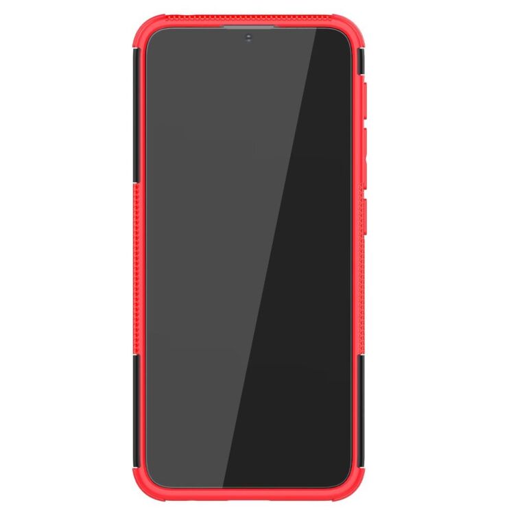 Защитный чехол UniCase Hybrid X для Motorola Moto E7 Power / Moto E7i - Red: фото 3 из 12