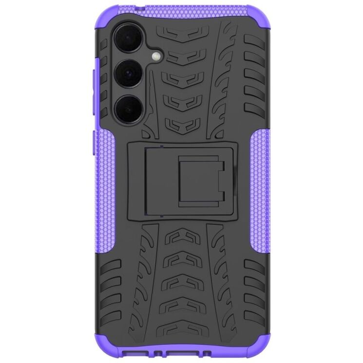 Защитный чехол UniCase Hybrid X для Samsung Galaxy A35 (A356) - Purple: фото 4 из 14