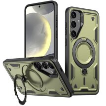 Защитный чехол UniCase Lander Armor для Samsung Galaxy S24 Plus (S926) / Galaxy S25 Plus (S936) - Olive Green: фото 1 из 6
