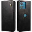 Защитный чехол UniCase Leather Wallet для Motorola Edge 40 Neo - Black (340027B)