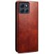 Захисний чохол UniCase Leather Wallet для Motorola Moto G86 - Brown (383338Z). Фото 6 з 6