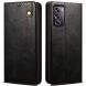 Защитный чехол UniCase Leather Wallet для OPPO Reno 12 - Black (356816B). Фото 1 из 6