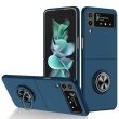Защитный чехол UniCase Magnetic Ring (FF) для Samsung Galaxy Flip 4 - Dark Blue (302208DB)