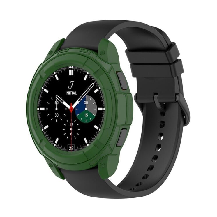 Захисний чохол UniCase Silicone Cover для Samsung Galaxy Watch 4 Classic (46mm) - Green: фото 7 з 9