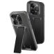 Защитный чехол UNIQ Heldro Mount with Stand для Apple iPhone 15 Pro Max - Smoky Grey (349615H). Фото 1 из 9