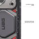 Защитный чехол URBAN ARMOR GEAR Monarch Pro Veil для iPhone 18 Pro (114569113190) - Ash (440114A). Фото 8 из 12