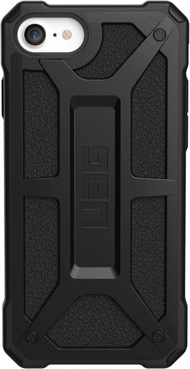 Защитный чехол URBAN ARMOR GEAR (UAG) Monarch для Apple iPhone SE 2 / 3 (2020 / 2022) / iPhone 8 / iPhone 7 (112041114040) - Black: фото 2 из 8